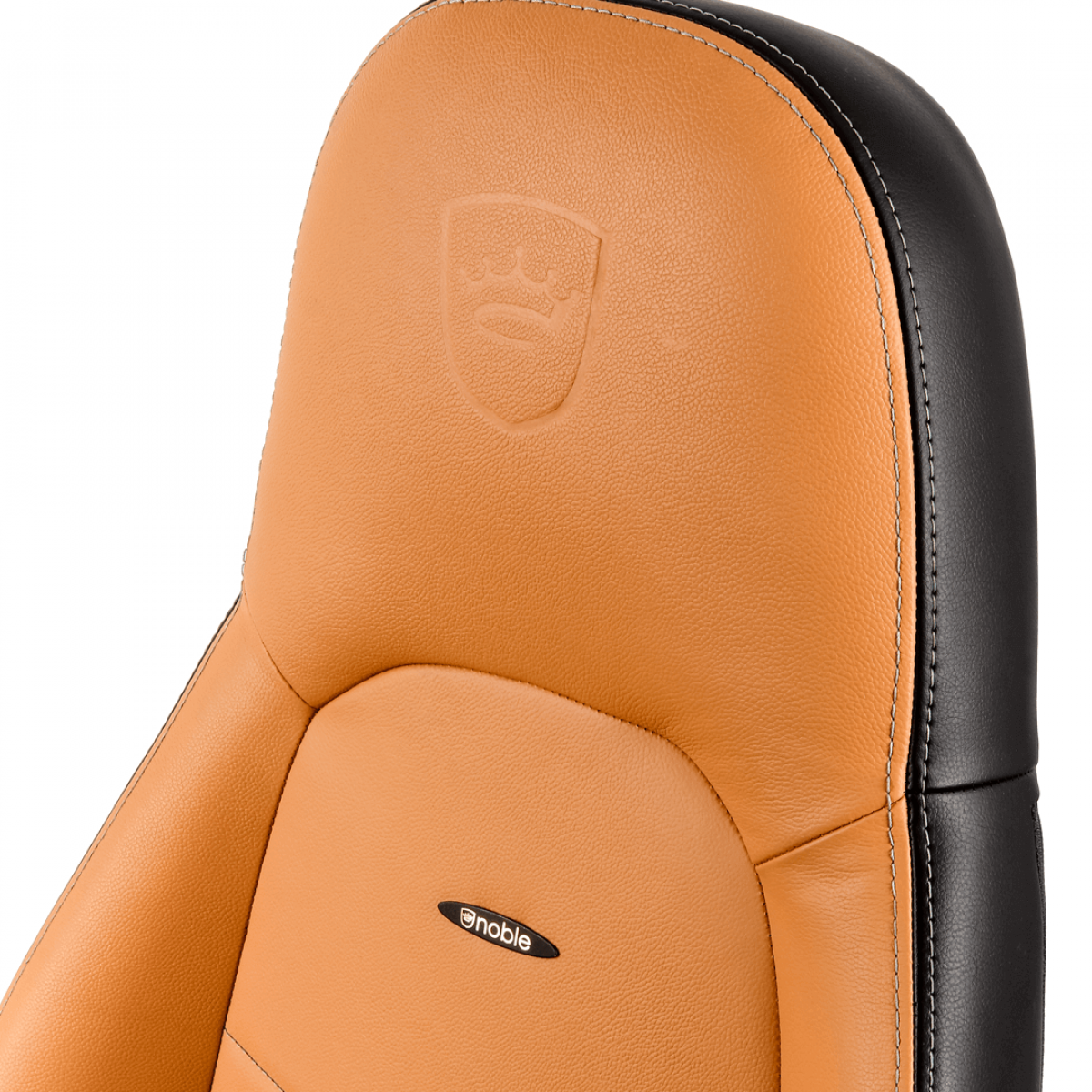 Ghế Noblechairs Icon Series Cognac/Black (Real Leather)